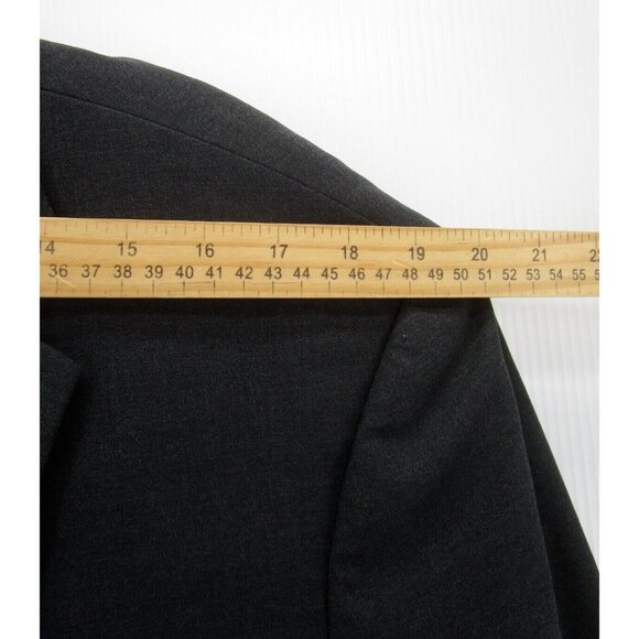 Brooks Brothers Sport Coat 46 Blazer Wool Solid Jacket Preppy 346 - Picture 7 of 15